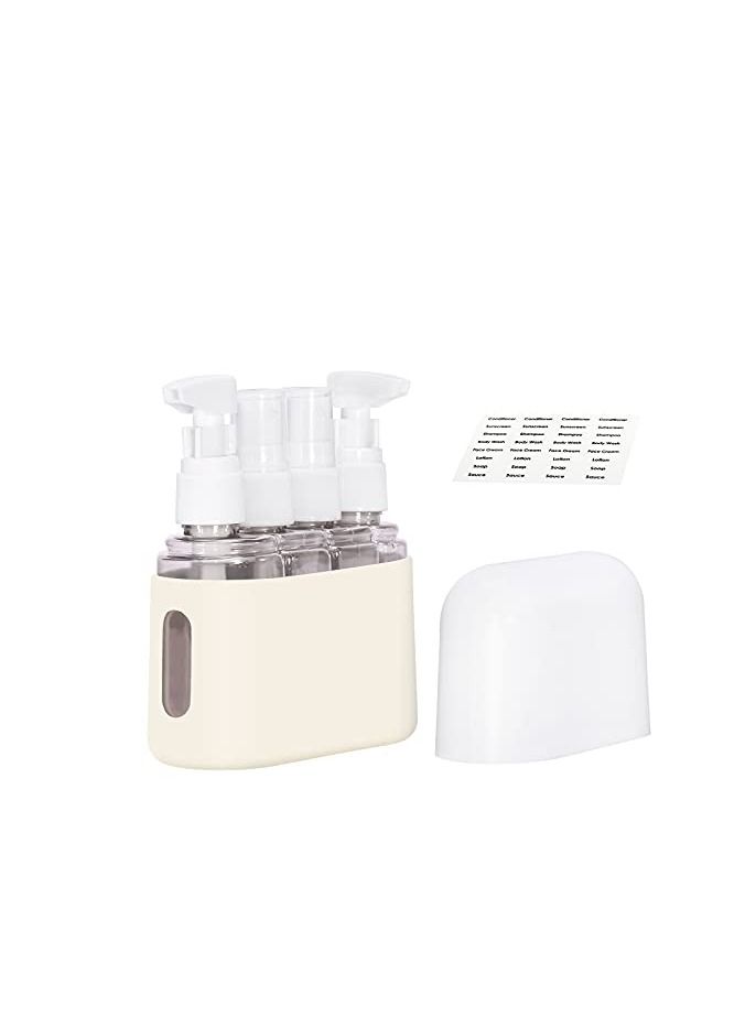 KASTWAVE Travel Bottles Leak Proof Containers For Toiletries Airplane Accessories Kits For Liquid Travel Size Accessories and Shampoo Conditioner Bottles - Image 1