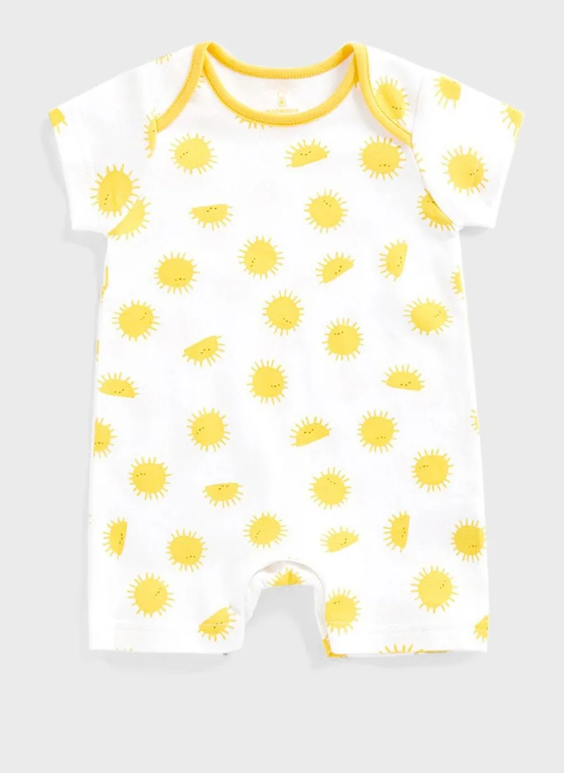mothercare Infant 3 Pack Assorted Romper