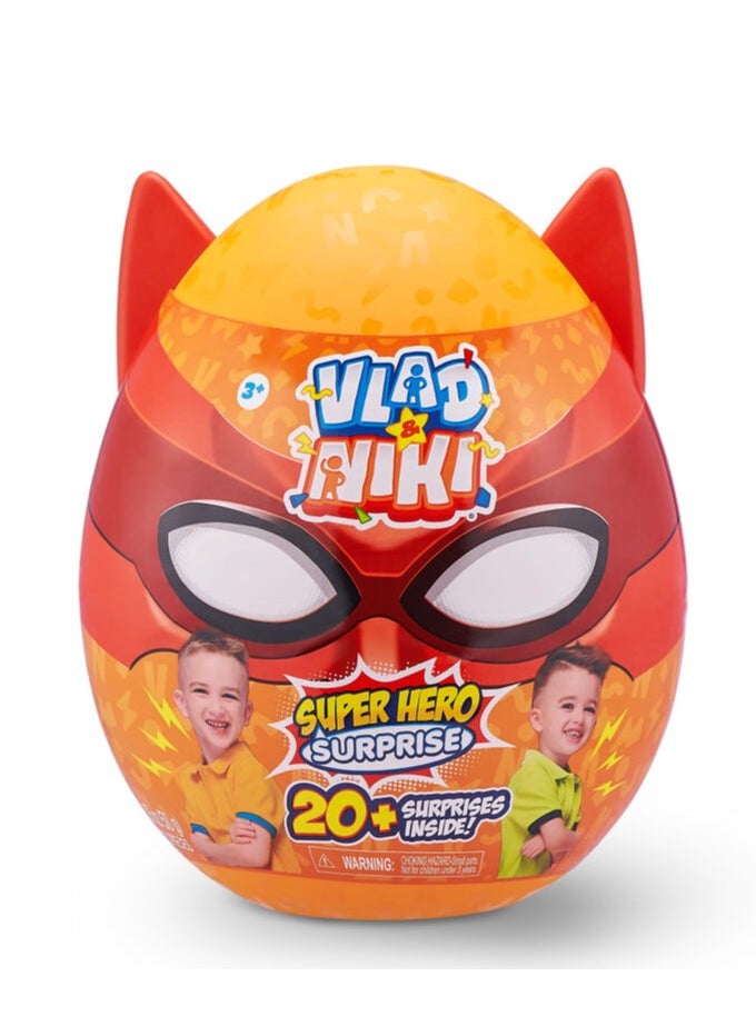 VLAD & NIKI Vlad and Niki Superhero Suprise Egg Red  - Image 5