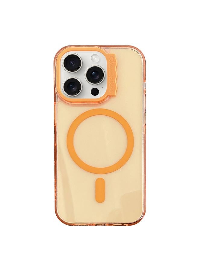 Zaboon Case For iPhone 13 Pro Max MagSafe Colorful Wavy Circle PC Hybrid TPU Phone Case - Image 1