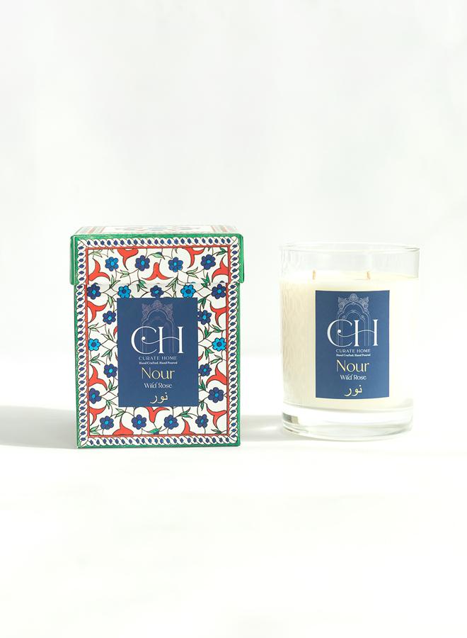 Curate Home Nour Candle - Wild Rose  - Image 1