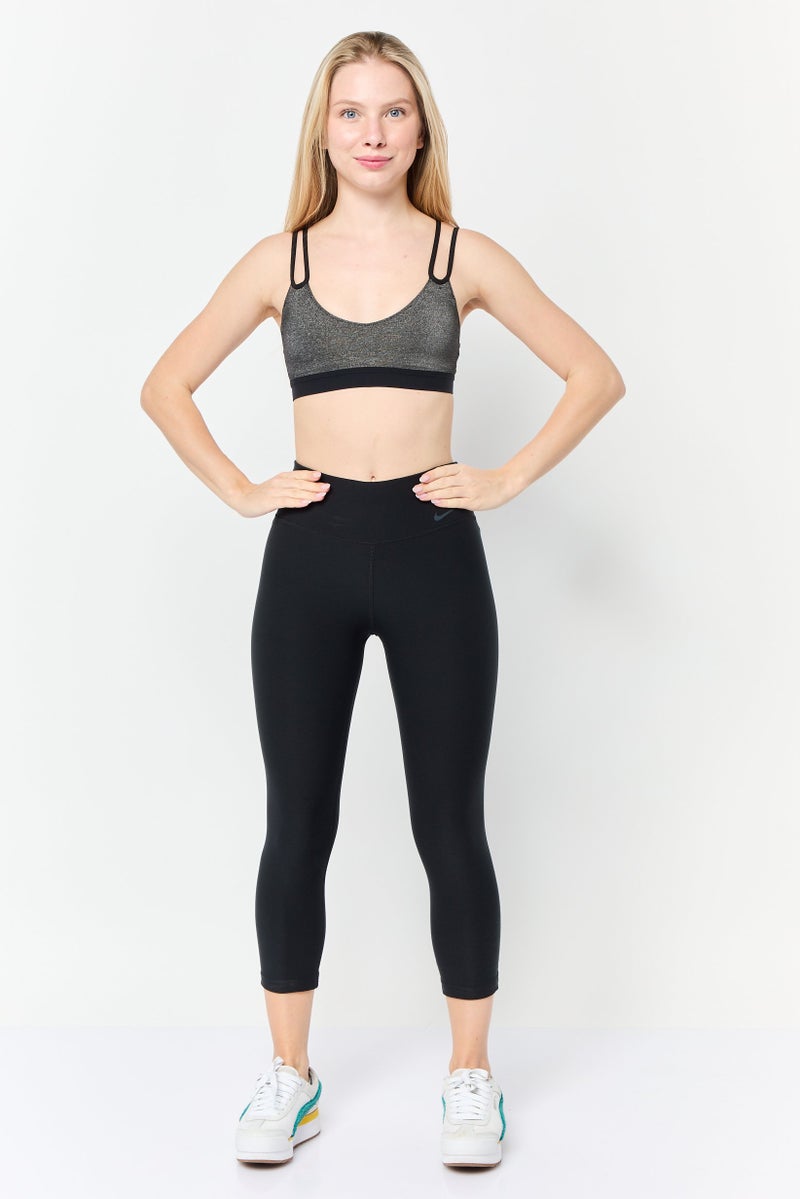 Nike Women Tight Fit Pull On Training Leggings, Black - Image 3