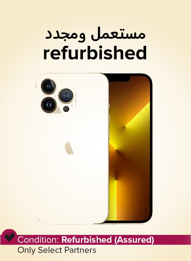 Apple Refurbished - iPhone 13 Pro 512GB Gold 5G With Facetime - International Version - Image 1