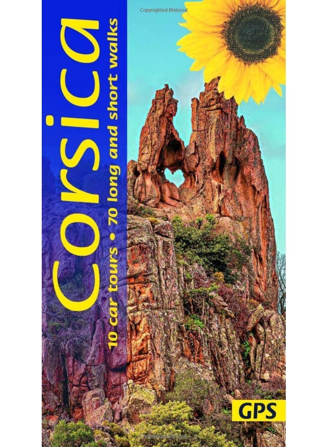 Corsica Sunflower Guide: 70 long and short walks with detailed maps and GPS; 10 car tours with pull-out map  - Image 1