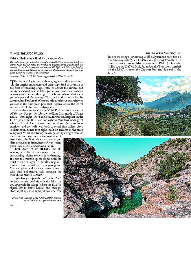 Corsica Sunflower Guide: 70 long and short walks with detailed maps and GPS; 10 car tours with pull-out map  - Image 5