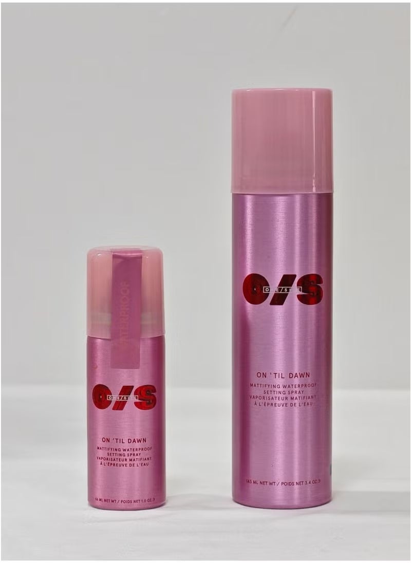 One size ONE SIZE On 'Til Dawn Mattifying Setting Spray - Full Size 3.4oz/143ml - 16 Hour Waterproof & Matte Makeup Finish with Green Tea & Witch Hazel - Oil Control  - Image 4