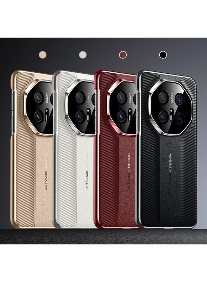 اس-توب جراب لهاتف Huawei Mate 40 بتصميم فريد من نوعه مصنوع من الجلد العادي - Image 2