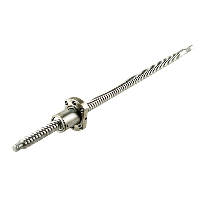 CHUANGNENG Ball Screw SFU1605-900mm Diameter 16mm,5mm Pitch Ballscrew with Nut, Length Approx 35.43inch for CNC Routers Lathes Mills Automated Machines - Image 1