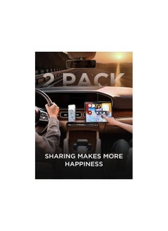 Lisen 2 Pack Magnetic Car Phone Holder Car Mount 6 Military Car Phone Holder Magnetic Hands-Free Vent Mobile Holder for car 6 Metal Plates Fit All iPhone 14/13 Pro Max,Android  - Image 2