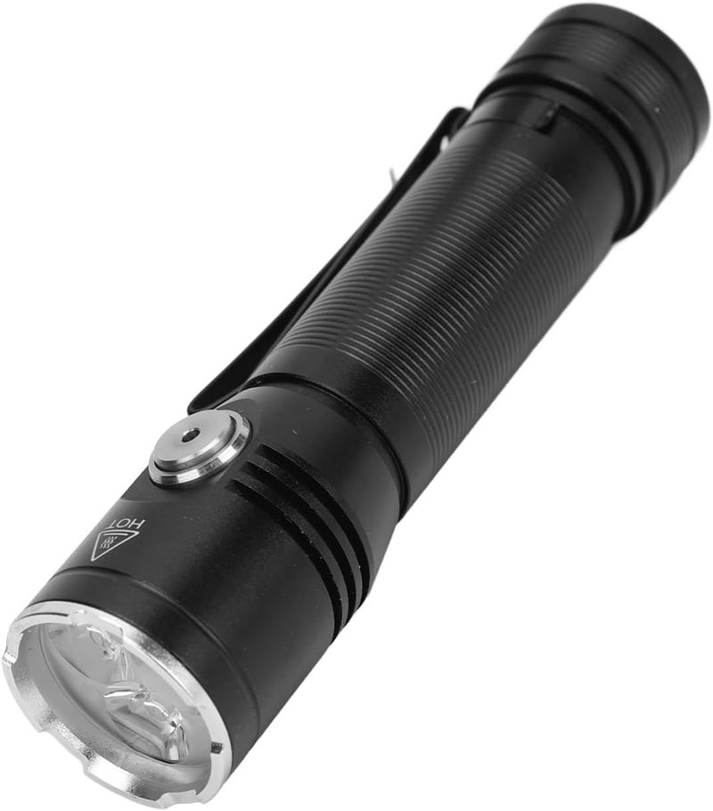 High Brightness 2050lm USB Rechargeable LED Camping Flashlight, Professional Portable Pocket Flash Light for Emergency Camping Outdoor - Image 1
