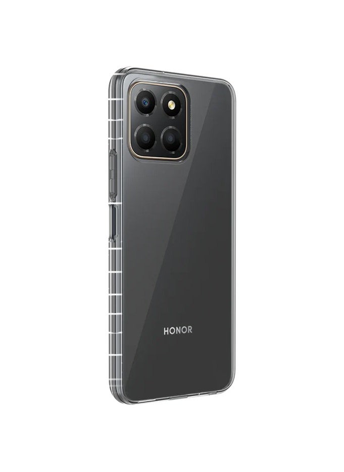 CHAPPELINE - Airbag Case Series Premium Transparent Airbag Shockproof Anti-Yellowing Case Cover For Honor X6a 4G 2022 Clear - Image 1