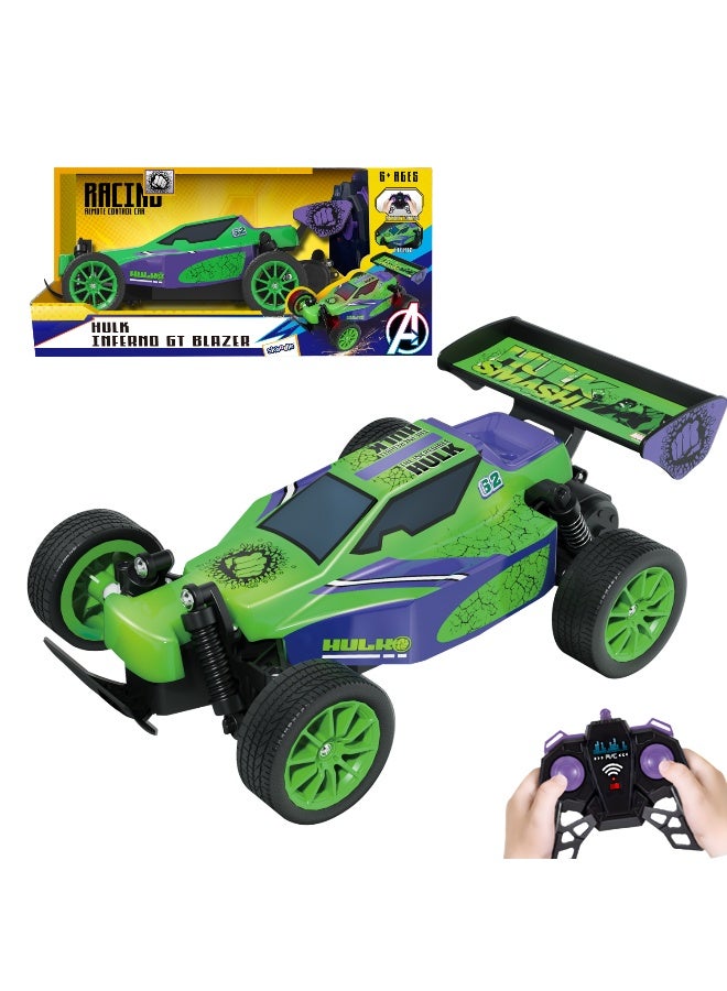 Marvel Hulk Inferno GT Blazer | 2.4 GHz | Full Function | Light | Age 6+ - Image 1