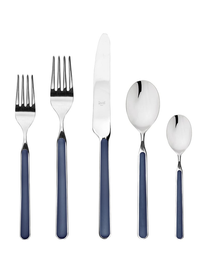 MEPRA Place PCS Cobalt Fantasia 5Piece Flatware Set 10C622005