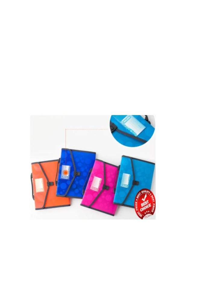 TRANBO Expanding File Document Source Portable Organ Bag Multi-layer File Bag Size FC/Long 13 Pocket (color may vary)  - Image 3