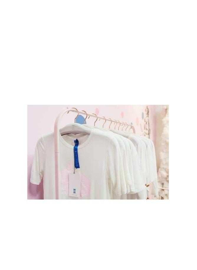 French Clothing Rack – Elegant Design with 20kg Capacity WHITE W - Image 3
