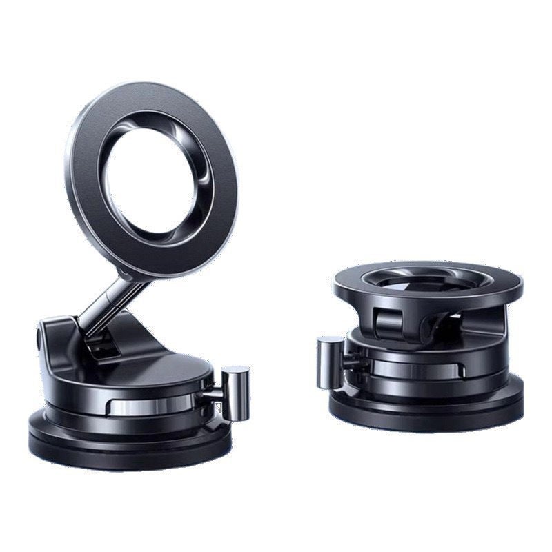 Super Strong Magnetic Car Phone Holder, Portable Foldable Rotating Vacuum Suction Cup with 360°  Rotation - Image 5