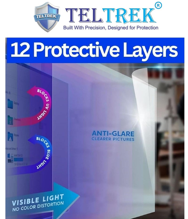 TELTREK Antiblue Light, Anti UV, Matte Screen Guard For 7 Inch Kindle PaperWhite 12th Generation Tab/PaperWhite Kids 2024 12th Gen & Kindle ColorSoft Signature Edition 2024 7" Inch Tablet - Image 4