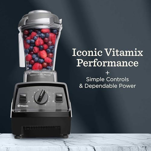 Vitamix Explorian E310 Blender, Professional-Grade Kitchen Blender for Smoothies, Soups, Juices and More, 10-Speed, Stainless Steel Blades, Self-Cleaning Kitchen Appliance, 48 Oz Container, Black - Image 3
