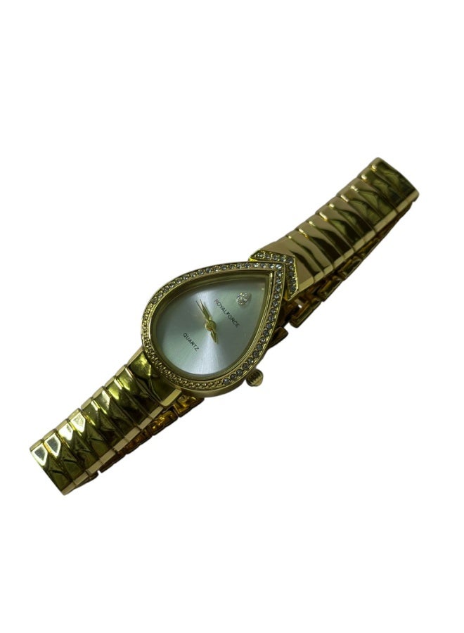 Royal Force LUMINARA RF014L Women’s Quartz Watch – Gold Stainless Steel Bracelet, Crystal Bezel, Elegant Luxury Ladies Wrist Watch - Image 2