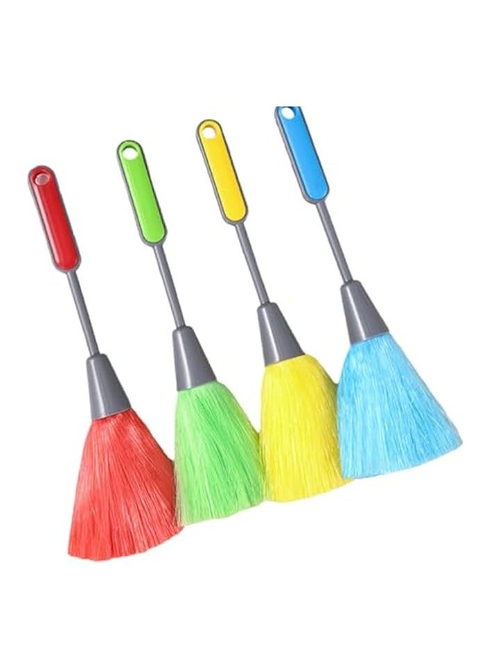 erorex 4 Pack 10" Small Microfiber Duster, Small Microfiber Delicate Duster, Perfect for Cleaning Laptop Keyboard, Computer Screen, Books, Photo Frames, Table - Image 1