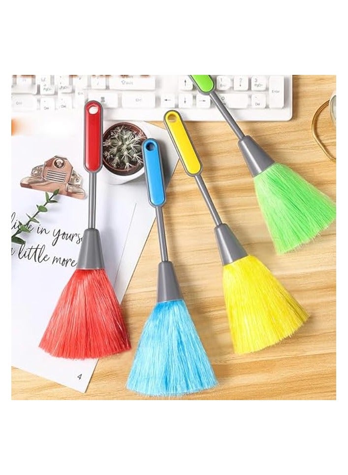 erorex 4 Pack 10" Small Microfiber Duster, Small Microfiber Delicate Duster, Perfect for Cleaning Laptop Keyboard, Computer Screen, Books, Photo Frames, Table - Image 2