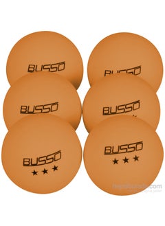 Busso Bs BS23121 Ping Pong Ball 6 Pieces  - Image 1