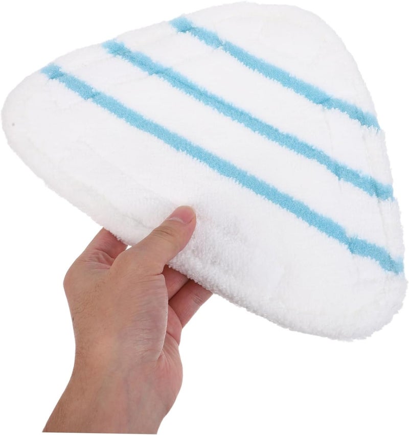 4pcs Triangle Steam Mop Replacement Pads Washable Microfiber Cloths for Steam Cleaner Accessories for Multi-Surface Floor Cleaning - Image 4