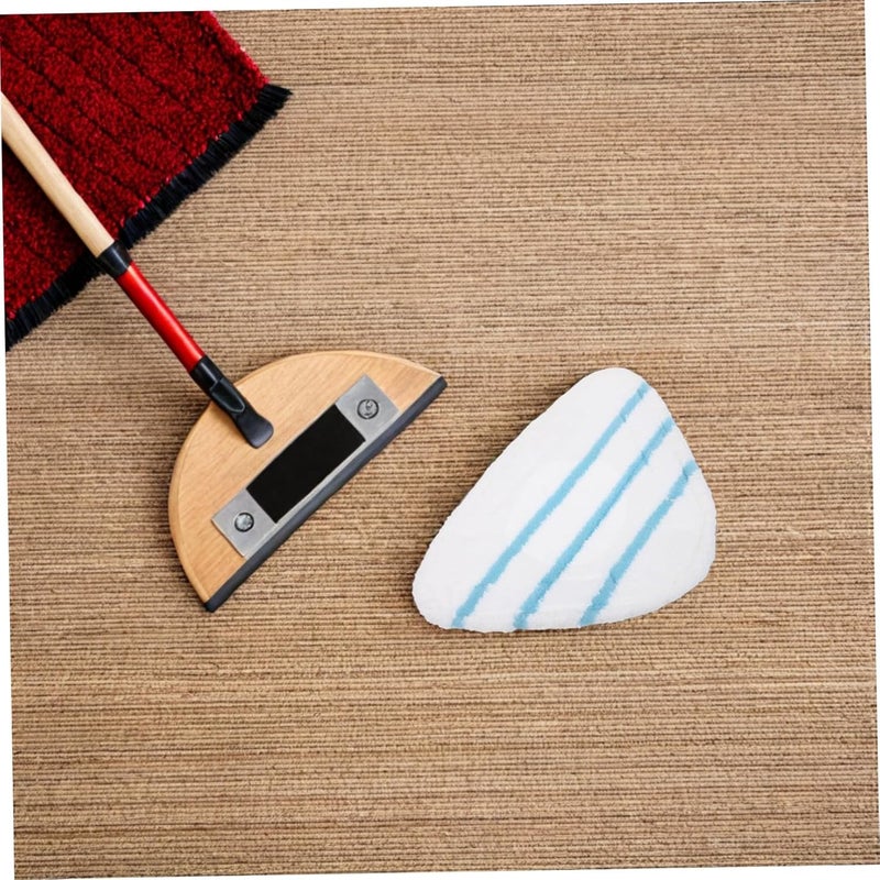 4pcs Triangle Steam Mop Replacement Pads Washable Microfiber Cloths for Steam Cleaner Accessories for Multi-Surface Floor Cleaning - Image 5