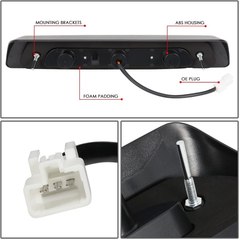 NUVISION LIGHTING 3D LED 2-Stage Sequential 3rd Brake Light for 2007-2020 Tundra - Image 5