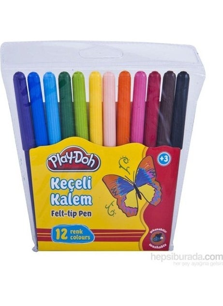 Play-Doh 12 Color Felt Pen 
