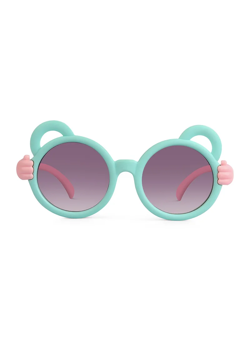 Woggles Sunbuddies Green Round Kids Sunglasses