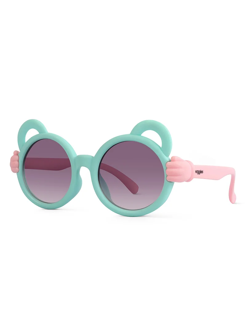 Woggles Sunbuddies Green Round Kids Sunglasses