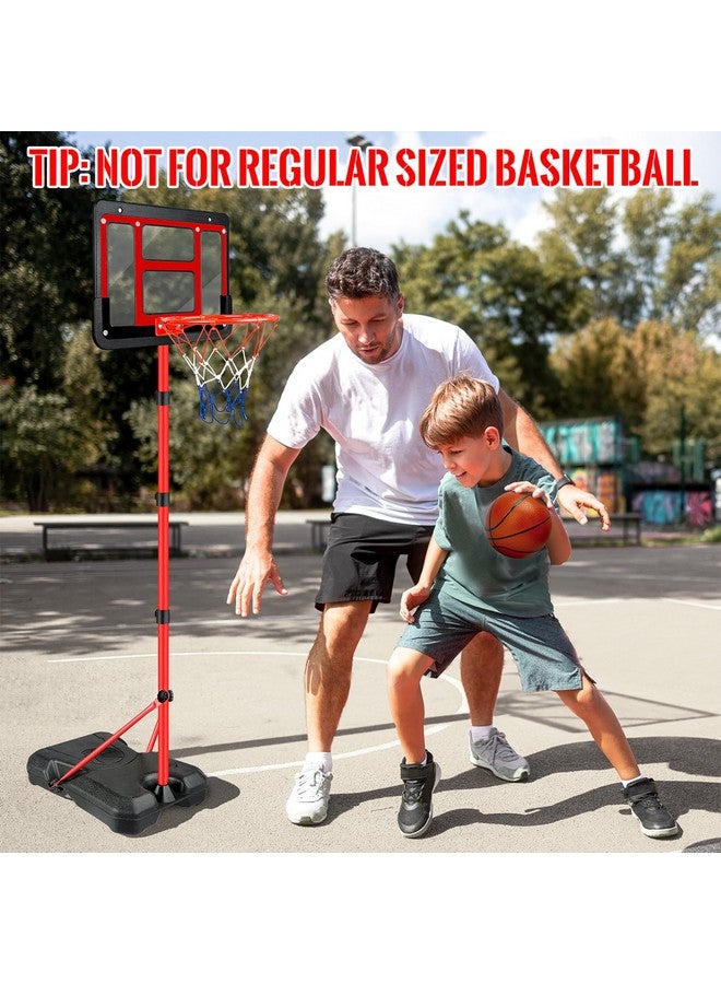 GMAOPHY Kids Basketball Hoop with Stand, Adjustable Basketball Set, Toddler Basketball Toys for Boys Age 3 4 5 6 7 8, Indoor Outdoor Backyard Sport Game Gifts - Image 3