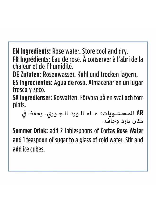 CORTAS Rose Flower Water, 10 OZ - Image 4