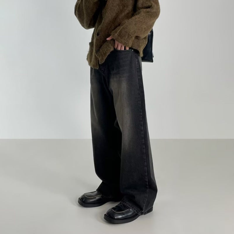 Unisex Casual Daily Denim Jeans - Image 2