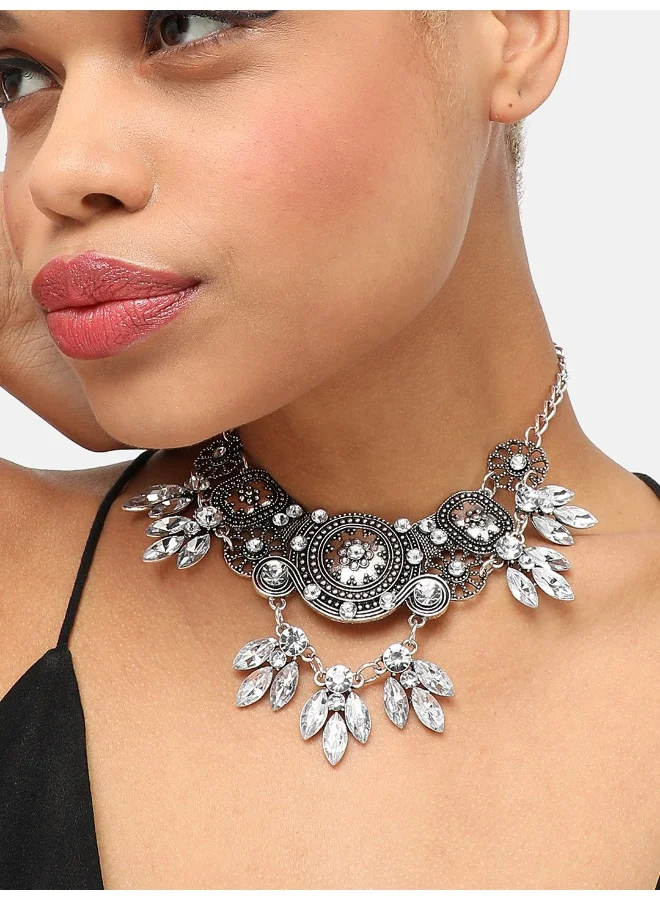 SOHI Party Statement Artificial Necklace Jewellery