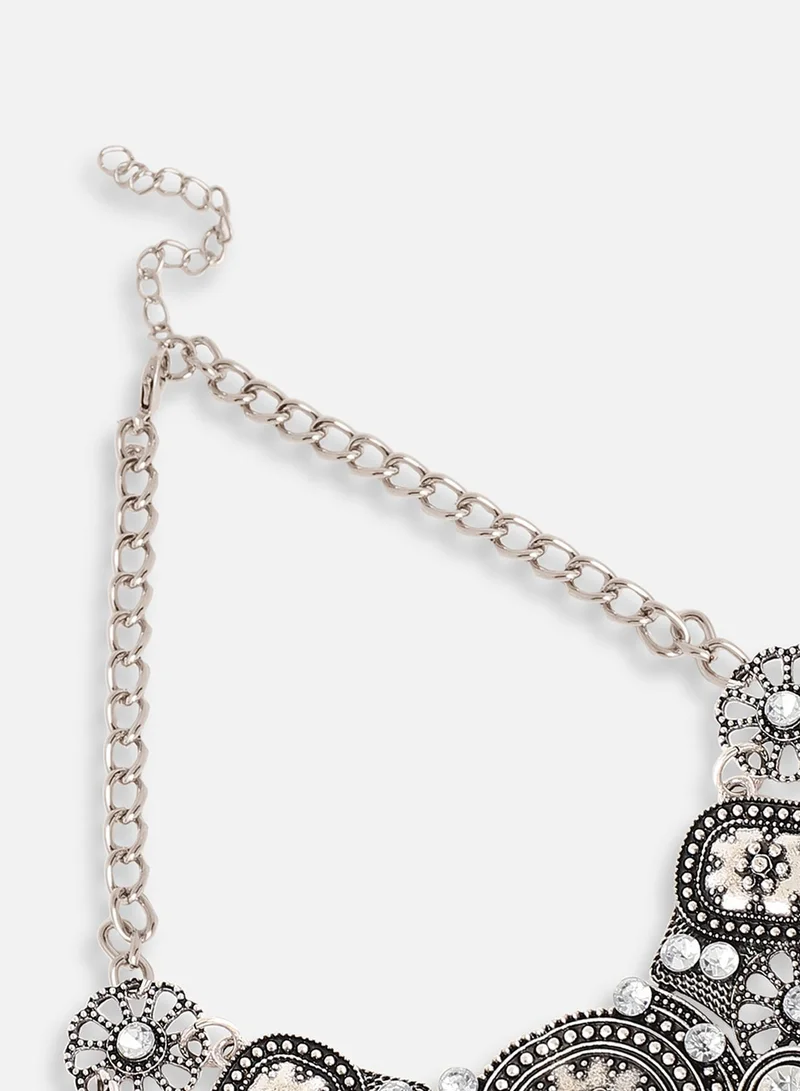 SOHI Party Statement Artificial Necklace Jewellery