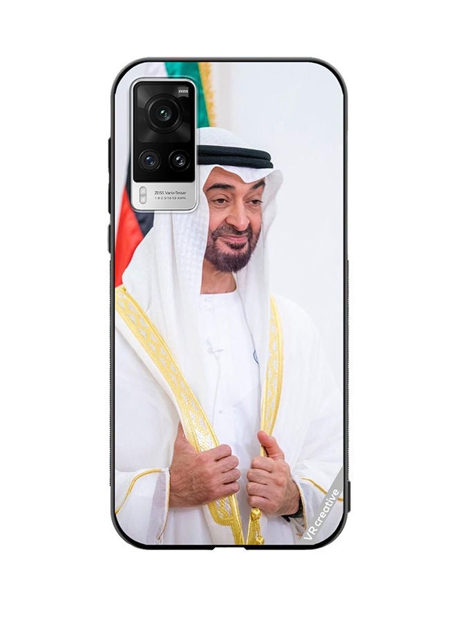 VR CREATIVE Protective Case Cover For Vivo X60 Pro Sheikh Mohamed Bin Zayed Al Nahyan Design Multicolour - Image 1