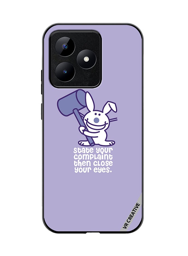 VR CREATIVE Protective Case Cover For Realme C53 State Your Complaint Design Multicolour - Image 1