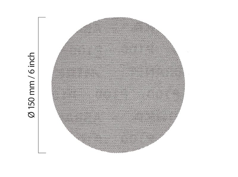 Mirka Abranet 6-Inch Sanding Disc Assortment - 35 Pack with Various Grits - Image 2