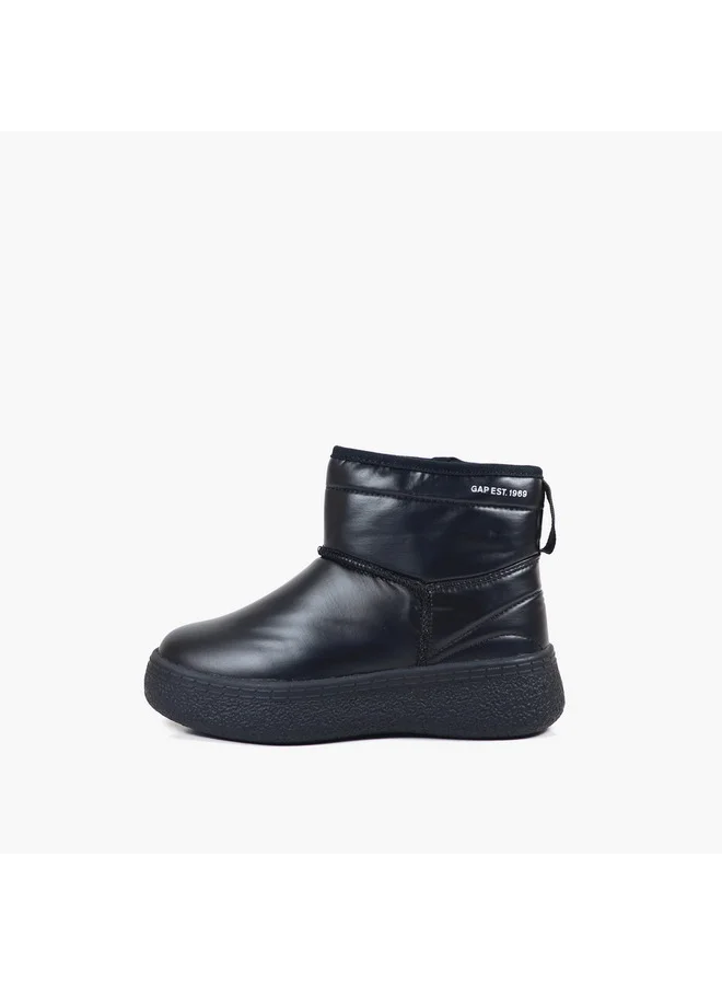 GAP Girls' ALASKA MID FUR Slip-On Ankle Boots - GPK5214500003