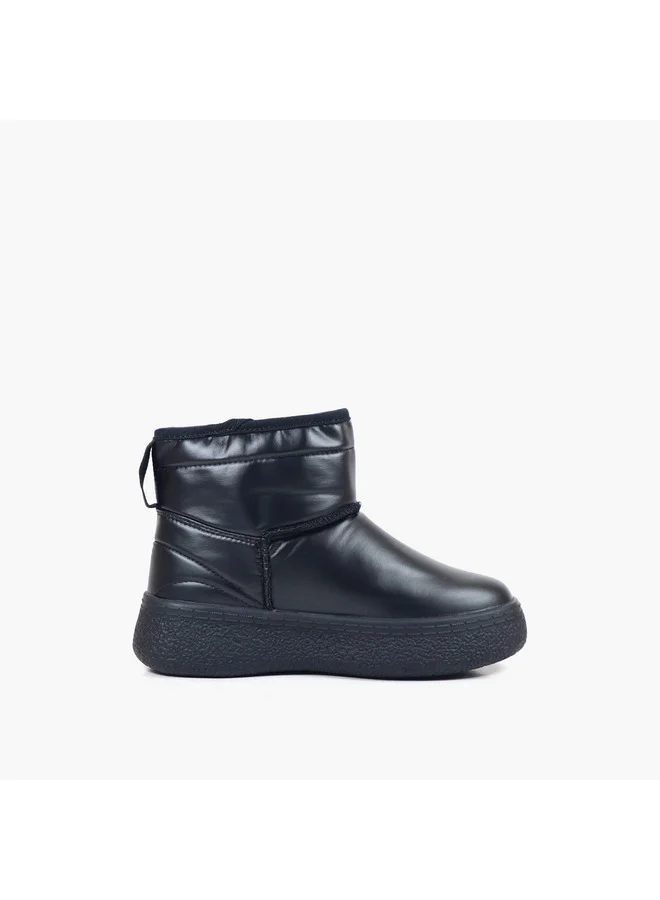 GAP Girls' ALASKA MID FUR Slip-On Ankle Boots - GPK5214500003