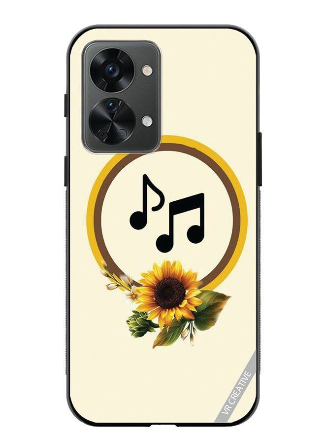 VR CREATIVE Protective Case Cover For OnePlus Nord 2T Music Design Multicolour - Image 1