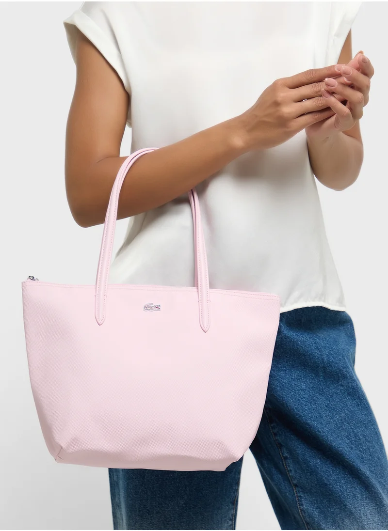 LACOSTE Essentials Top Handle Zip Over Tote