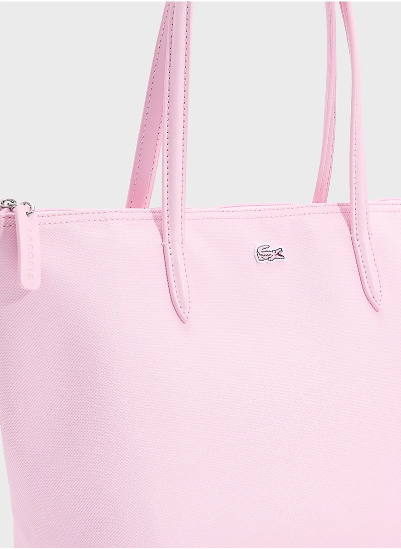 LACOSTE Essentials Top Handle Zip Over Tote
