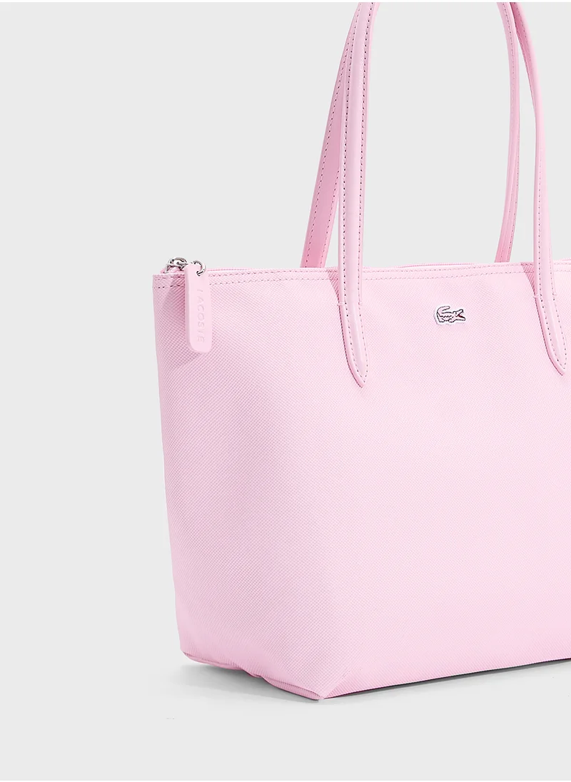 LACOSTE Essentials Top Handle Zip Over Tote