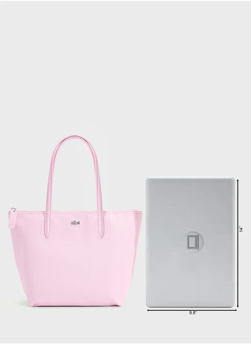 LACOSTE Essentials Top Handle Zip Over Tote