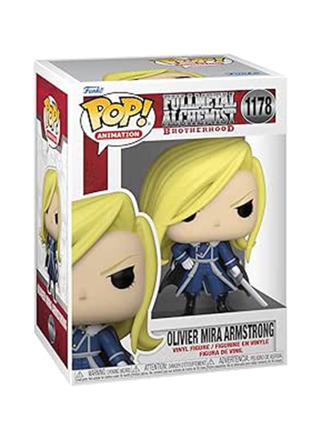 Funko Funko Pop! Animation: Fullmetal Alchemist: Brotherhood- Olivier Armstr With Sword Vinyl Figure  - Image 3