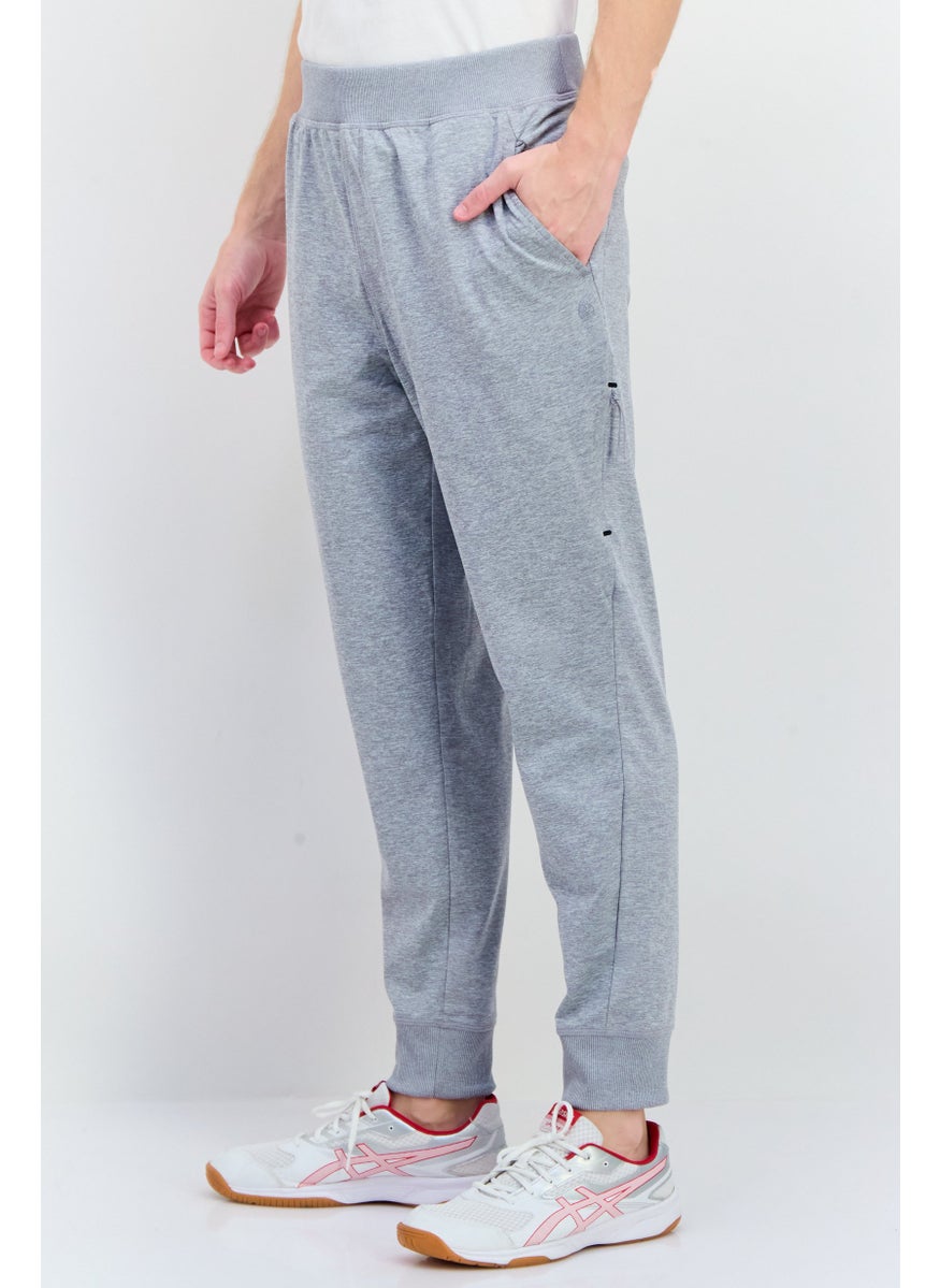 Gaiam - Men Regular Fit Heather Serenity Flow Jogger Pants, Grey - Image 1