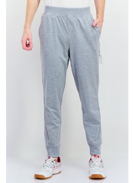 Gaiam Men Regular Fit Heather Serenity Flow Jogger Pants, Grey  - Image 1